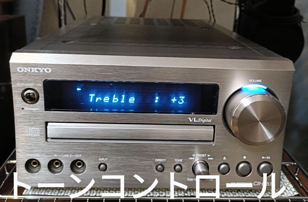 ONKYO CR-D2LTD CDレシーバー 完動品　学習リモコン付