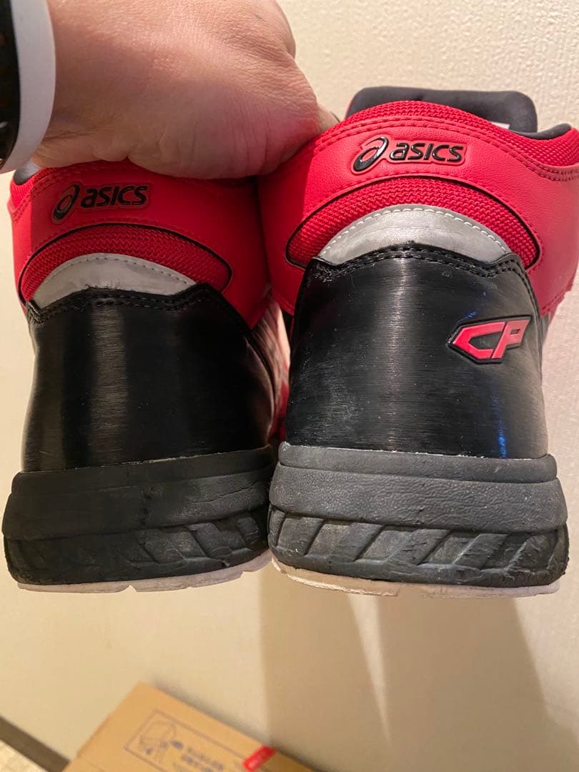ASICS CP BOAシステム安全靴 レッド　26cm