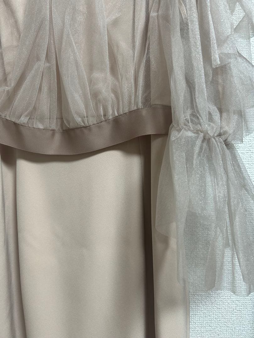 SNIDEL Sustainable リボンスリーブボレロワンピース