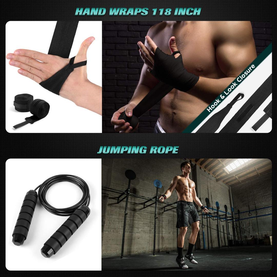 自宅用吊り下げサンドバッグ 8点セット 格闘技 空手