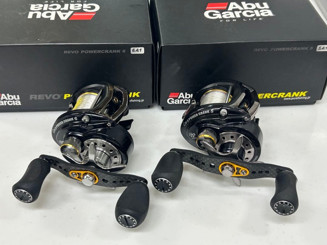Abu Garcia Revo Power Crank 5&6 セット販売
