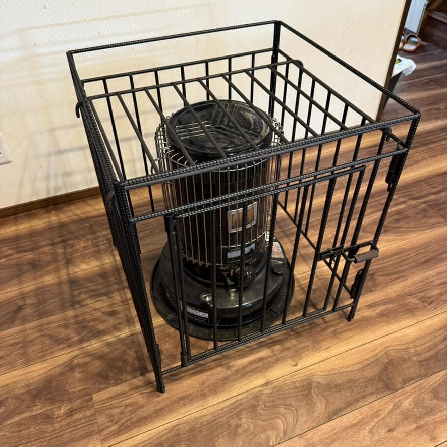 p*e様 トヨトミ対流型石油ストーブ KS-67H対応 ストーブガード異形鉄筋無