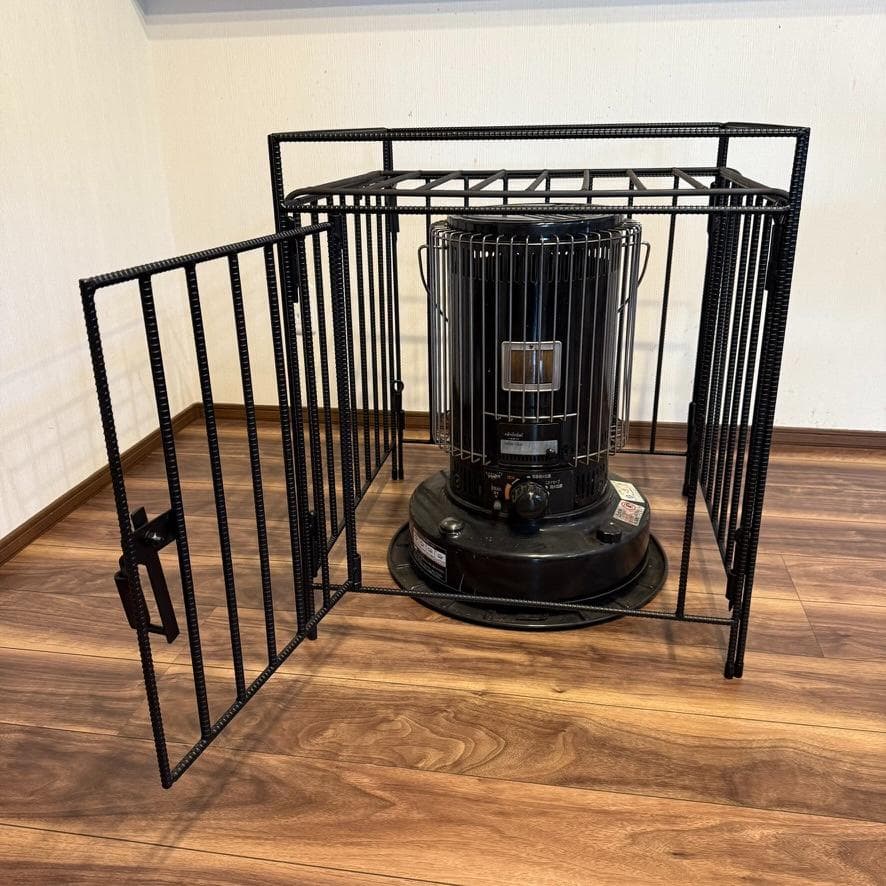 p*e様 トヨトミ対流型石油ストーブ KS-67H対応 ストーブガード異形鉄筋無