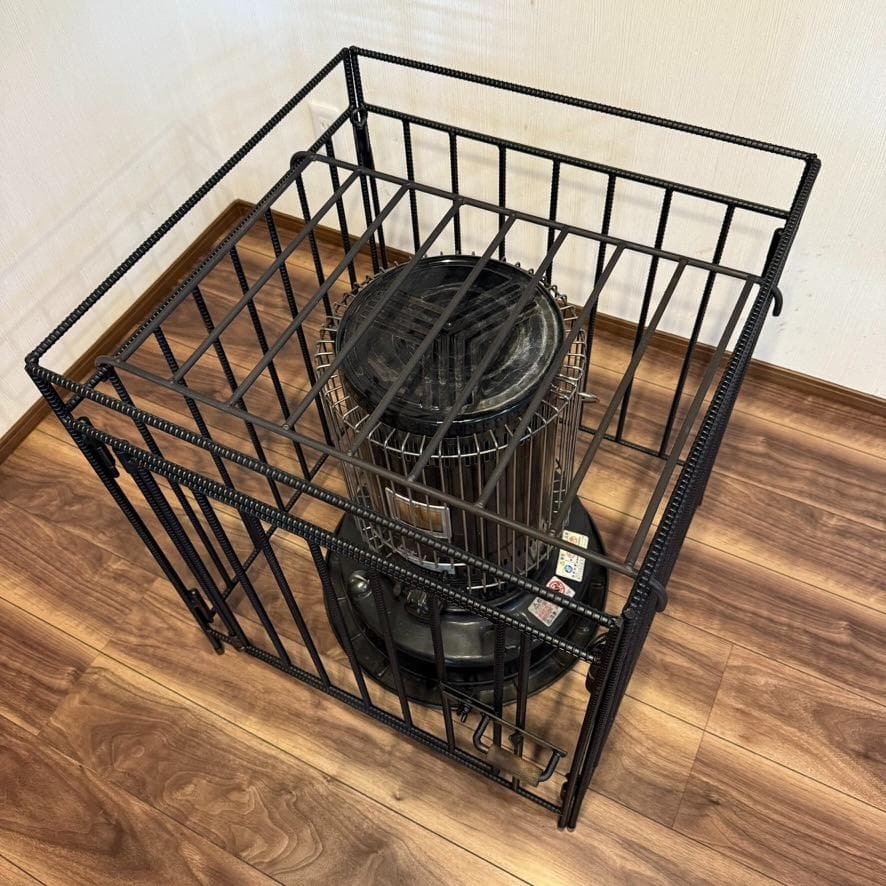 p*e様 トヨトミ対流型石油ストーブ KS-67H対応 ストーブガード異形鉄筋無