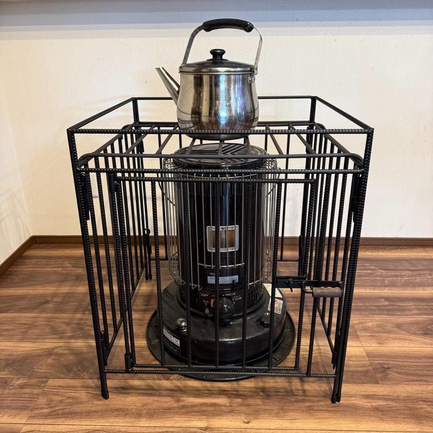 p*e様 トヨトミ対流型石油ストーブ KS-67H対応 ストーブガード異形鉄筋無