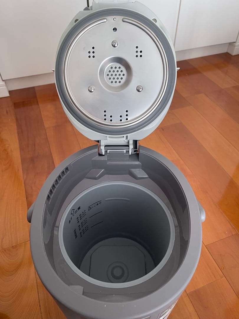 【美品・箱あり】象印 スチーム式加湿器 EE-DD35-HA グレー 2023年