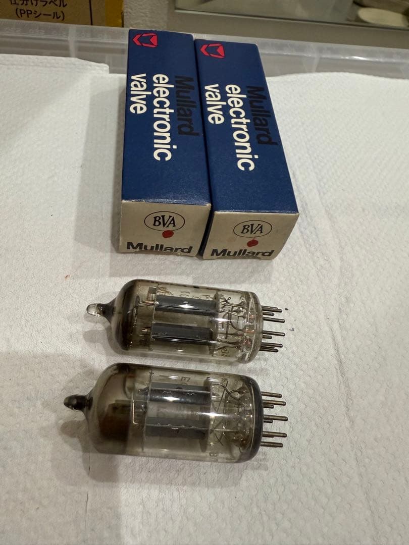 Mullard ECC83 真空管 2本セット