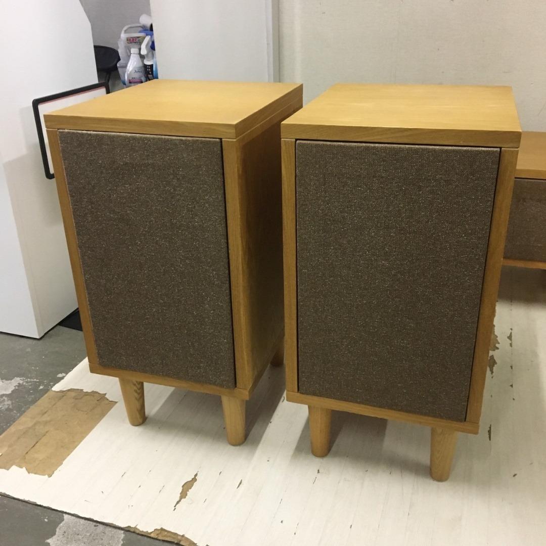 24935 木製テレビ台 3点セット　ローボード　テレビボード