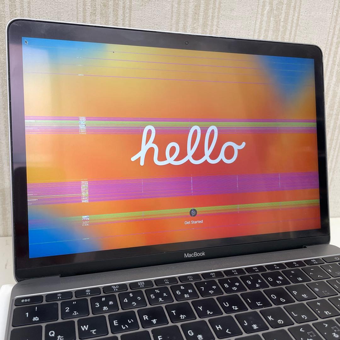 ジャンク MacBook 12インチ 2017 スペースグレイ