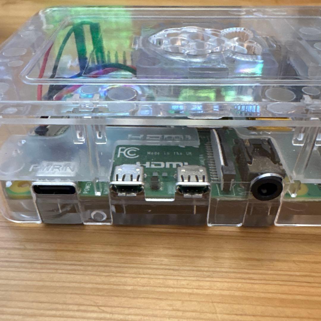 Raspberry Pi 4 4GB RAM model B ケース・ファン付