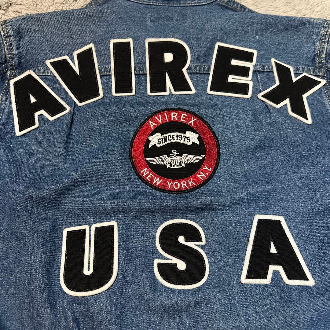 AVIREX デニムジャケット