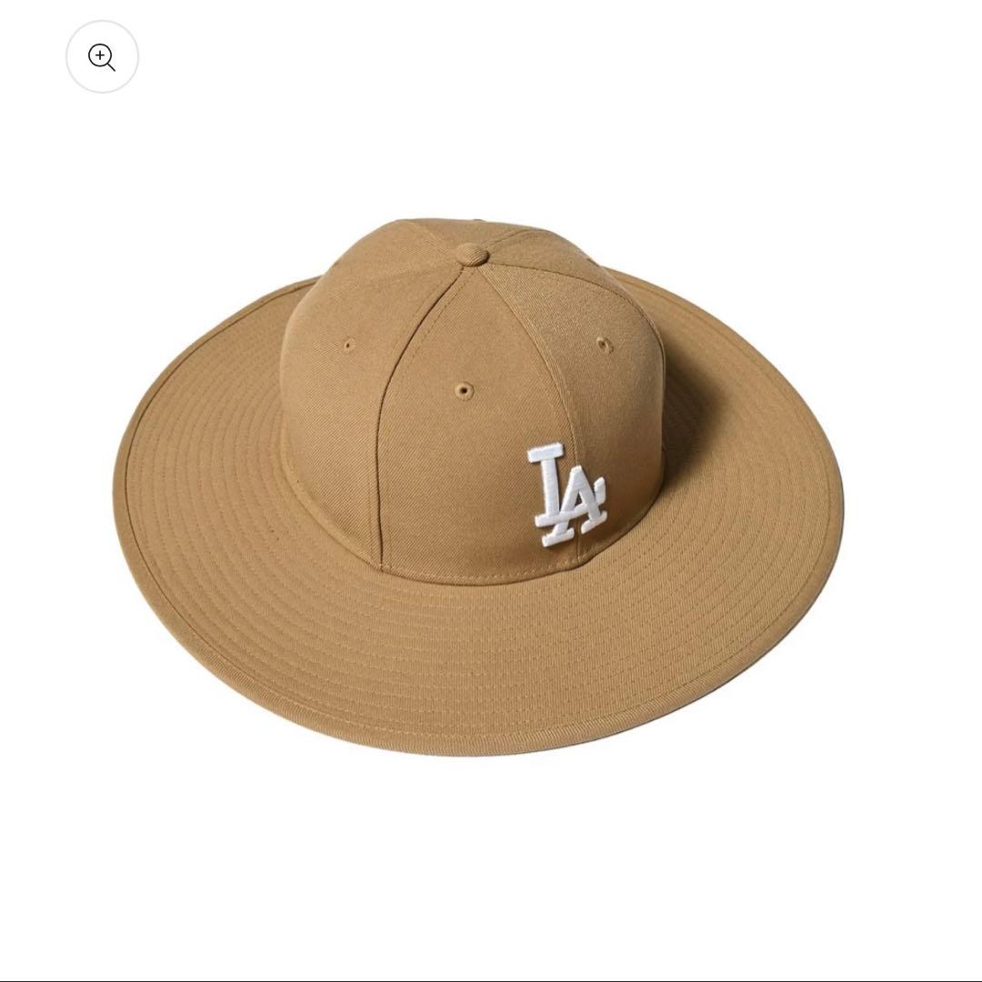 New Era ロングブリムハット　ドジャース