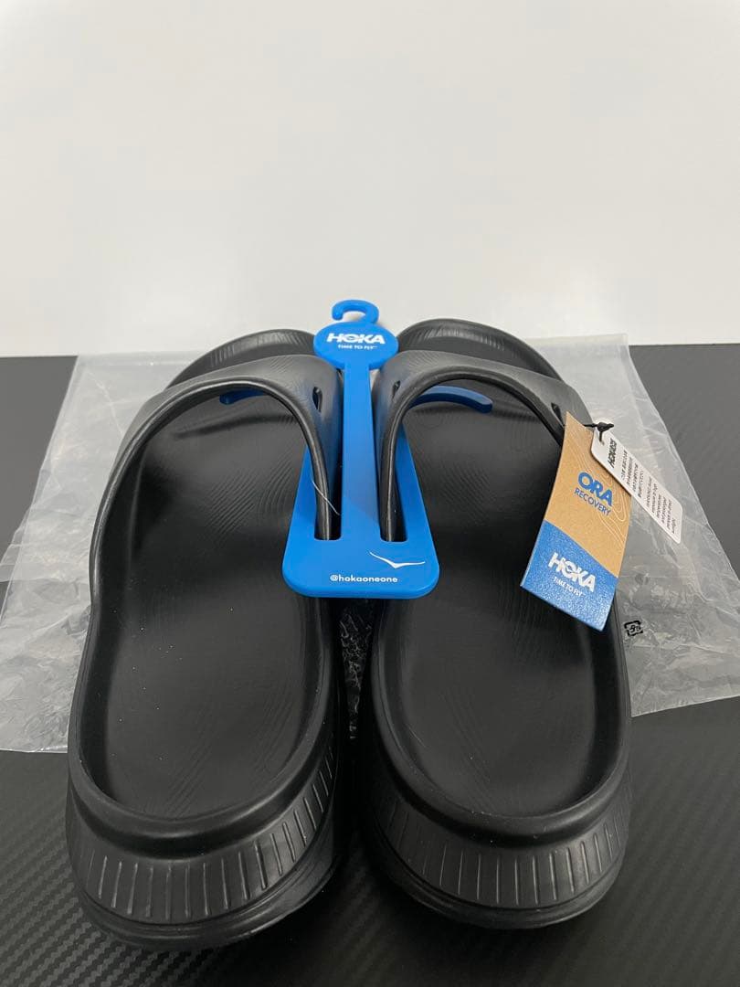 新品　未使用　HOKA ORA Recovery Sandal 27cm 黒