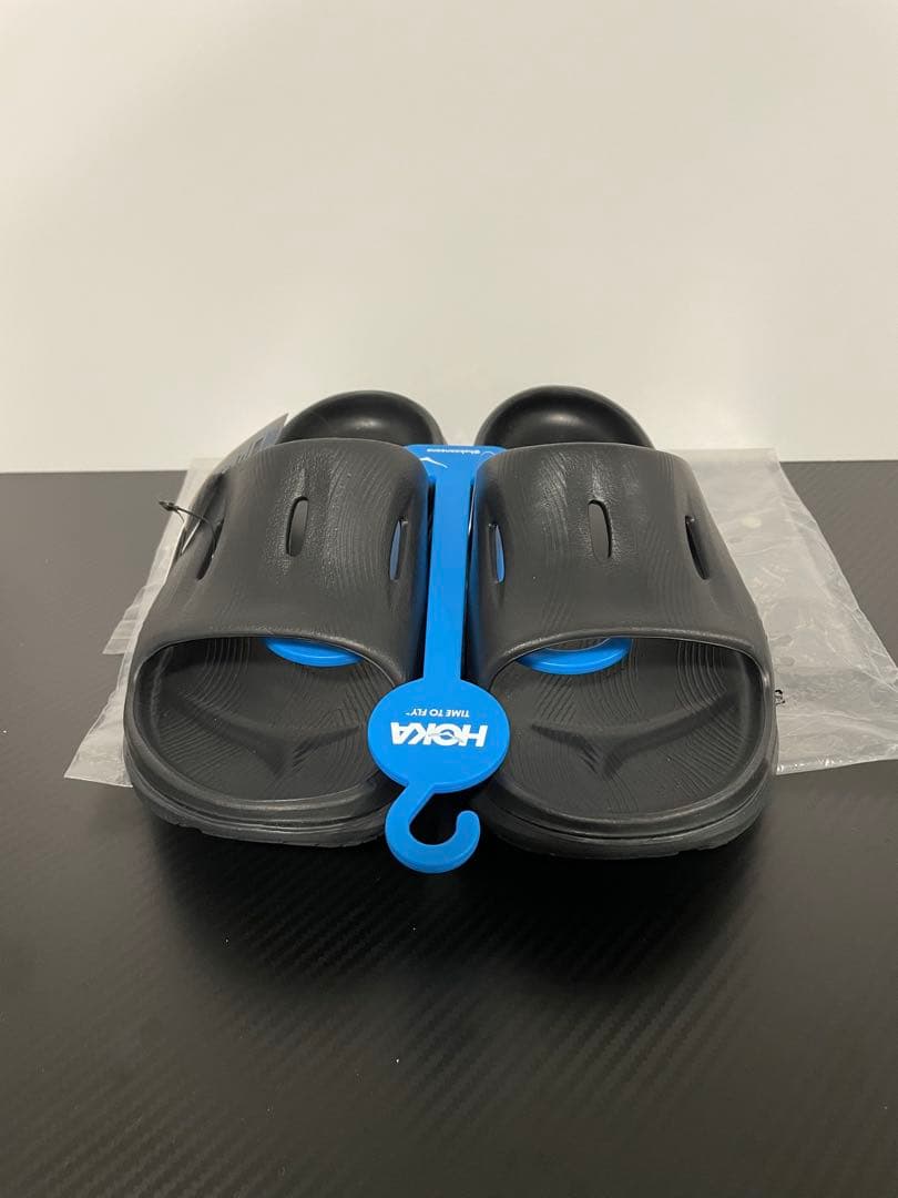 新品　未使用　HOKA ORA Recovery Sandal 27cm 黒