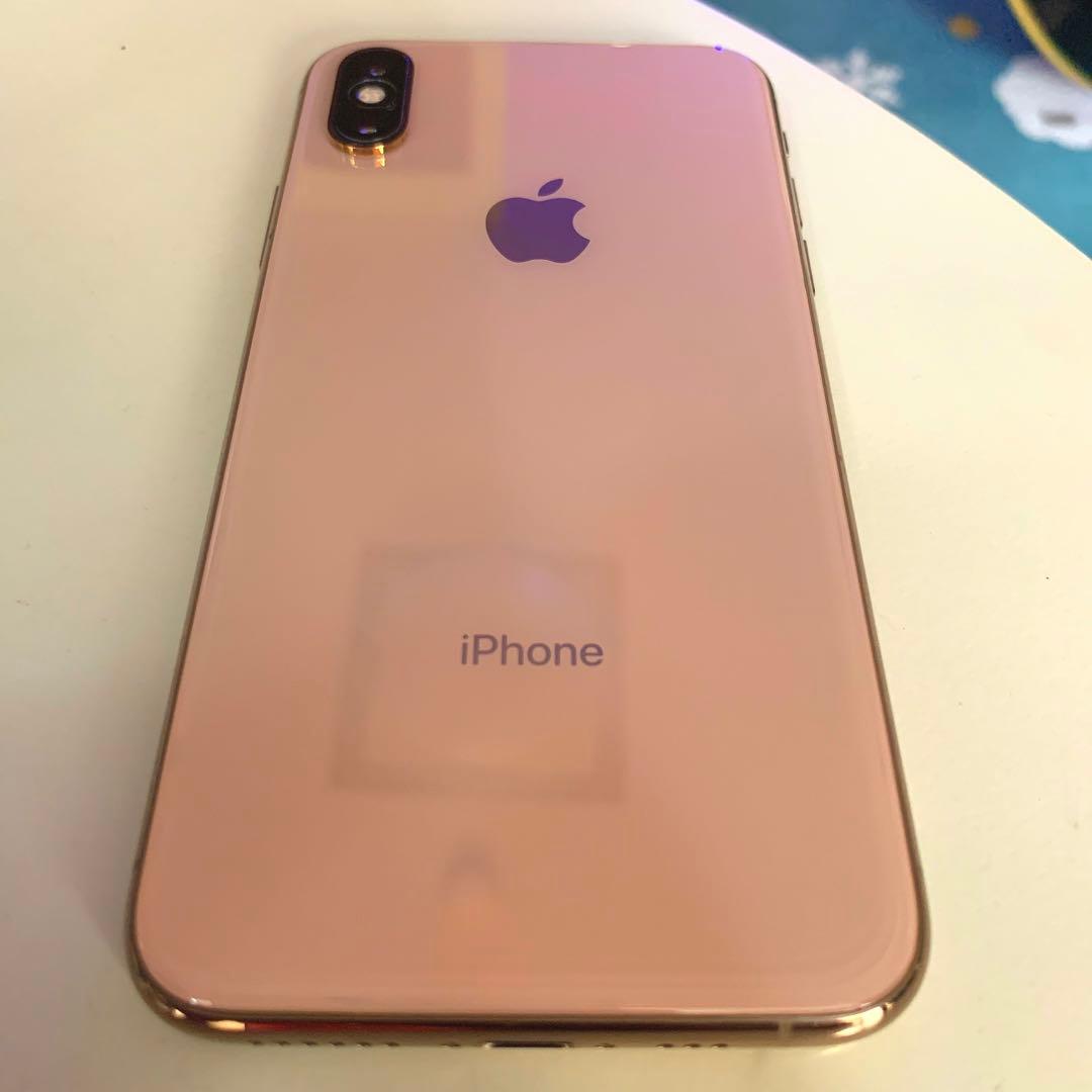 値下げ美品 Apple SIMフリー iPhoneXS 64GB ゴールド