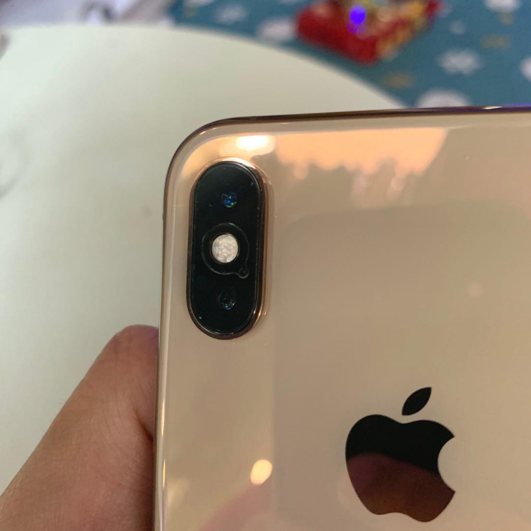 値下げ美品 Apple SIMフリー iPhoneXS 64GB ゴールド