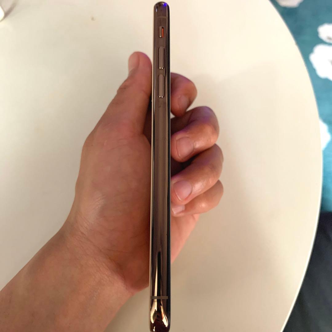 値下げ美品 Apple SIMフリー iPhoneXS 64GB ゴールド