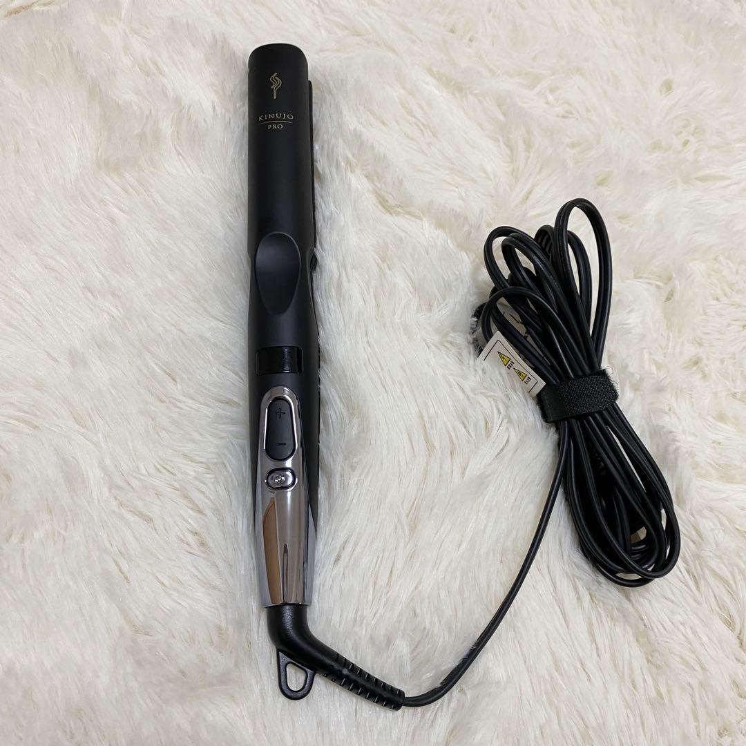 【まめ】【動作確認済み】KINUJO PRO Straightヘアアイロン