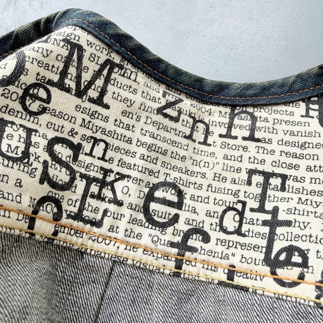 Levi's lefty デニムジャケット ノーカラー 1st Mサイズ