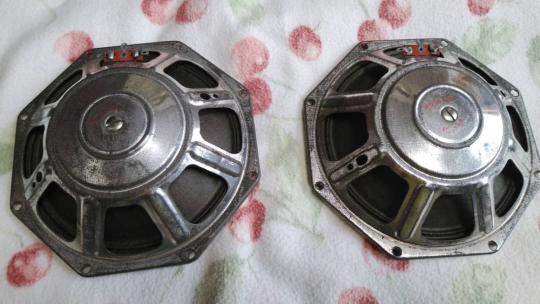 GRUNDIG BOX8（改）フロントマグネット（600Ω）16cmユニット