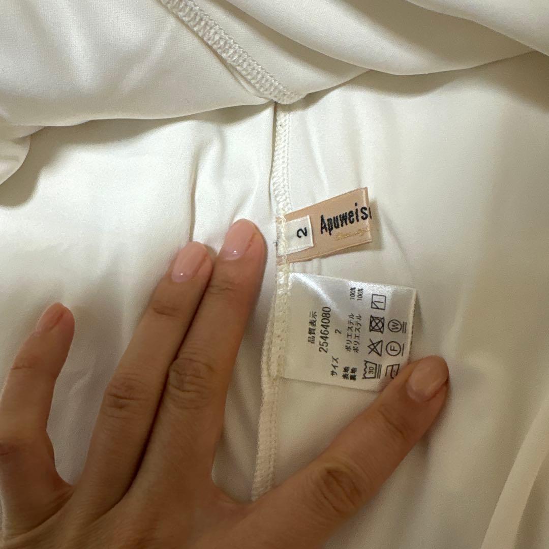 最終価格　美品Apuweiser-riche イレヘムレイヤードミニワンピSET