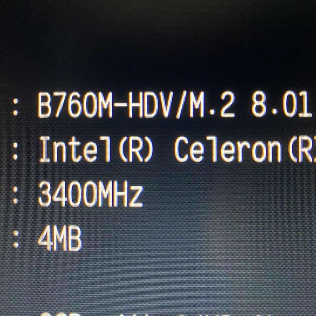 ASRock B760M-HDV/M.2 LGA1700 マザーボード