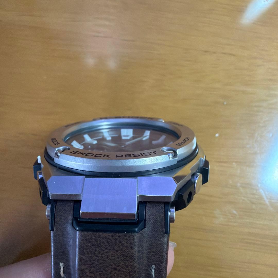 G-SHOCK gst w130l ソーラー電波メンズ　説明書あり