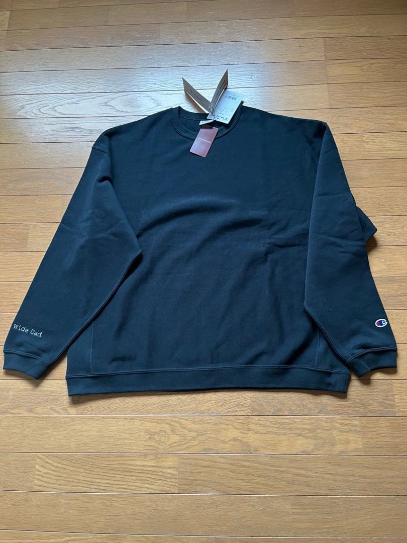 Wide Dad Champion別注　スウェット