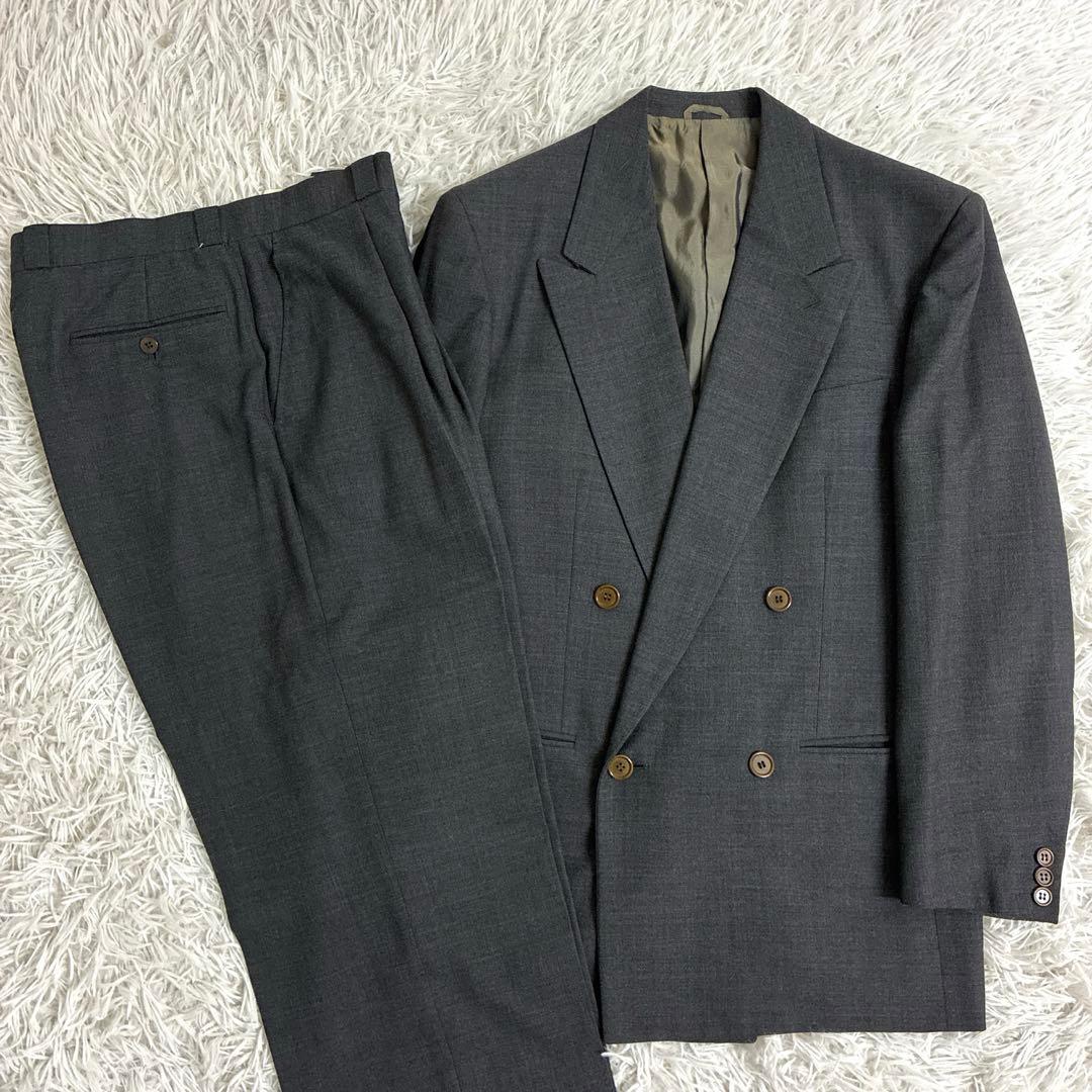 GIORGIO ARMANI ジョルジオアルマーニ　ダブルブレストスーツ　黒タグ