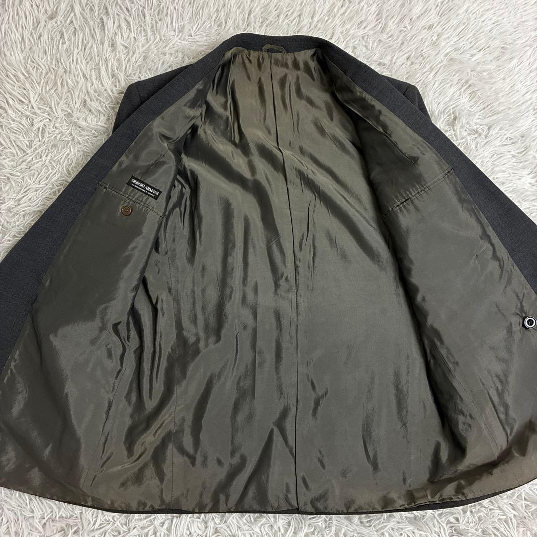 GIORGIO ARMANI ジョルジオアルマーニ　ダブルブレストスーツ　黒タグ