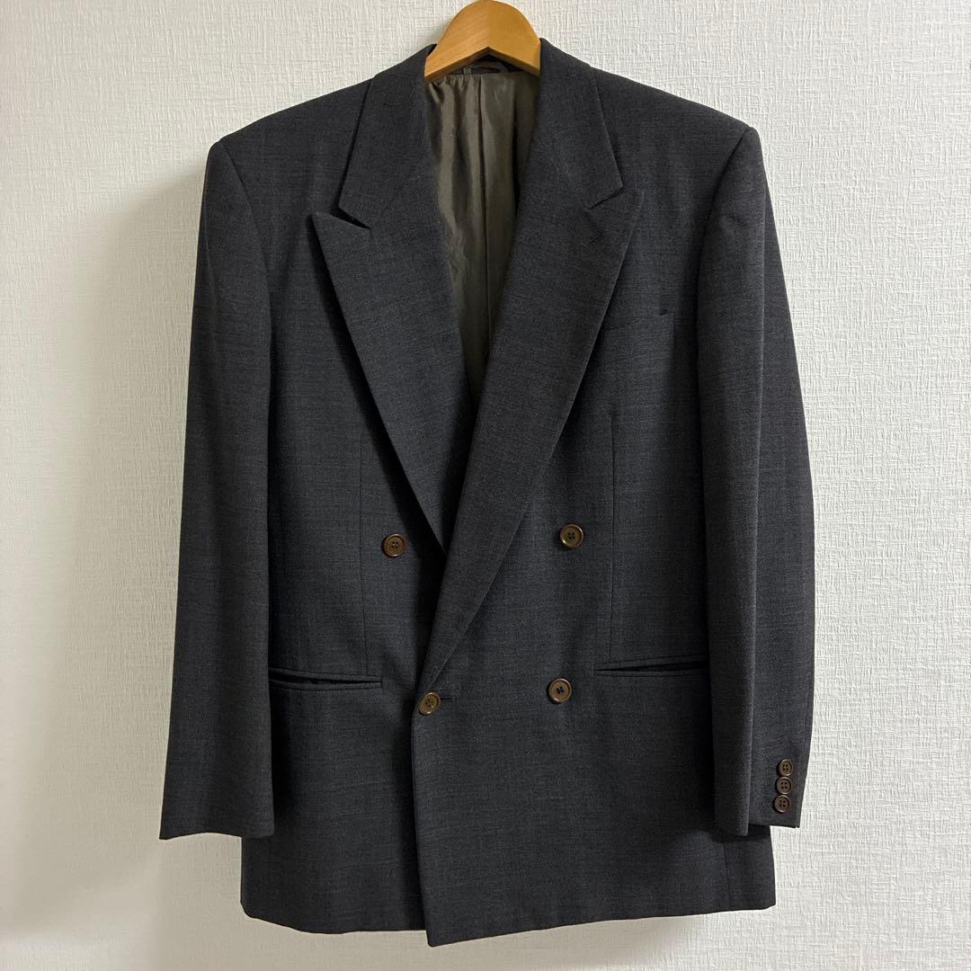 GIORGIO ARMANI ジョルジオアルマーニ　ダブルブレストスーツ　黒タグ
