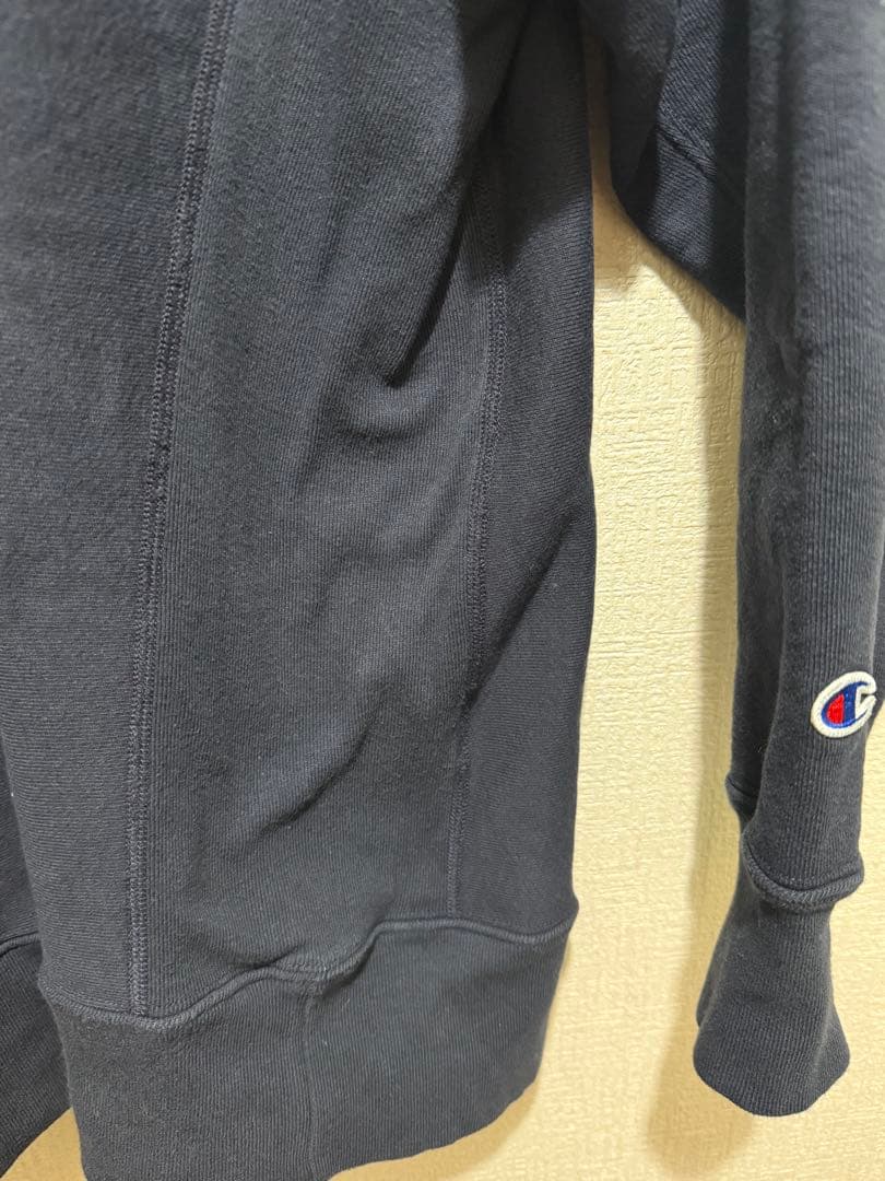 小*文様 休日限定価格　Champion 赤タグ リバースウィーブ L ネイビー