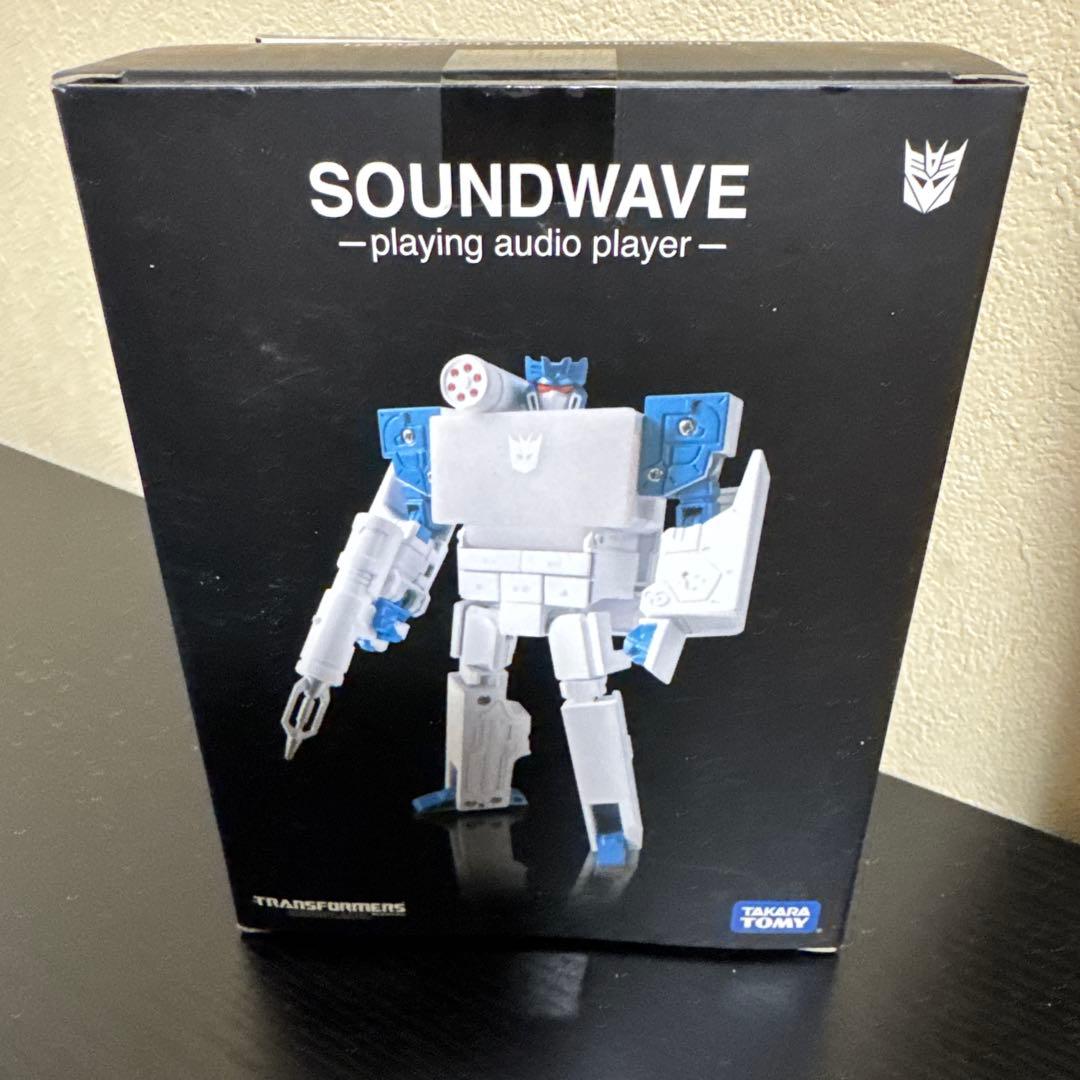【美品】トランスフォーマー soundwave musiclabel