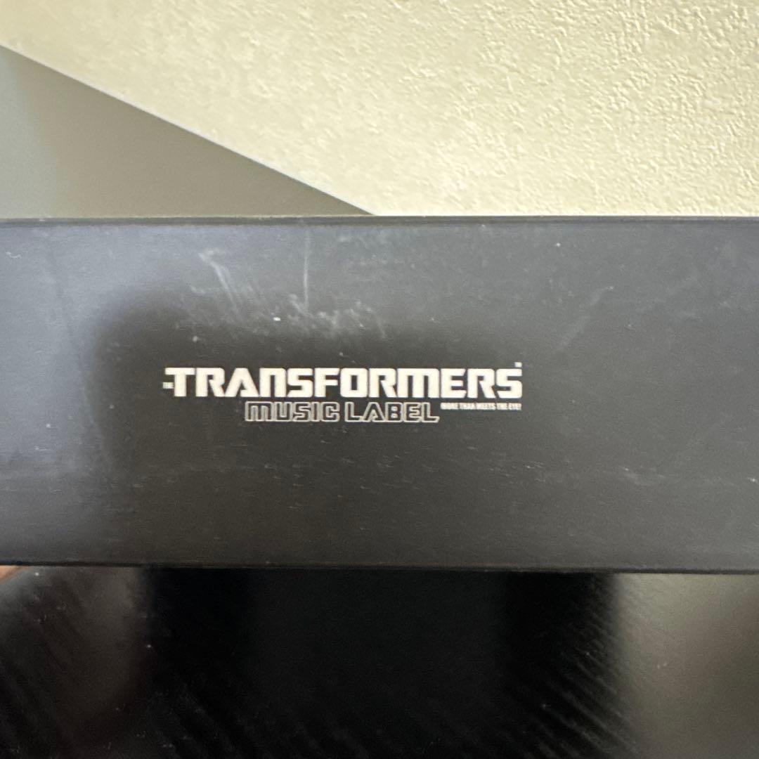 【美品】トランスフォーマー soundwave musiclabel