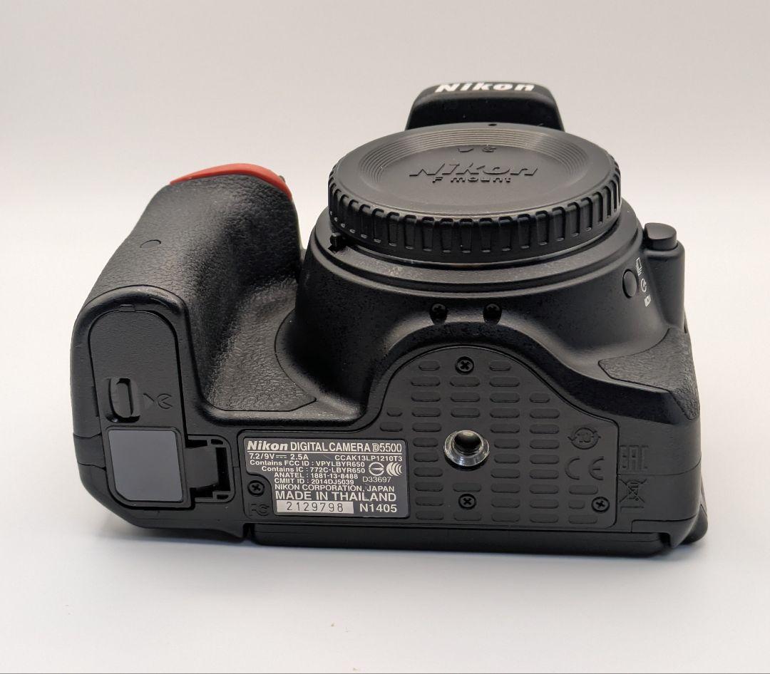 Nikon　D5500＋レンズ　 　　　　　　S数1,365回 1.4%以下