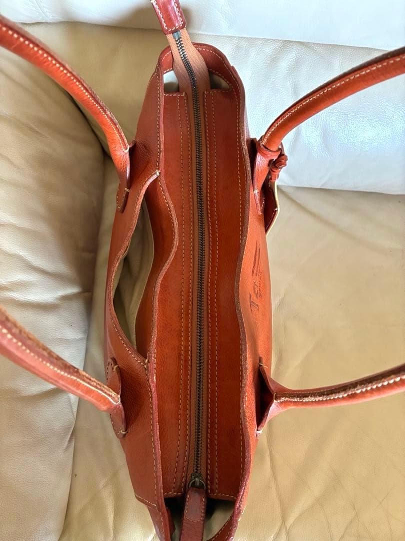 ゲンテン　genten　本革トートバッグ　パスケース付き