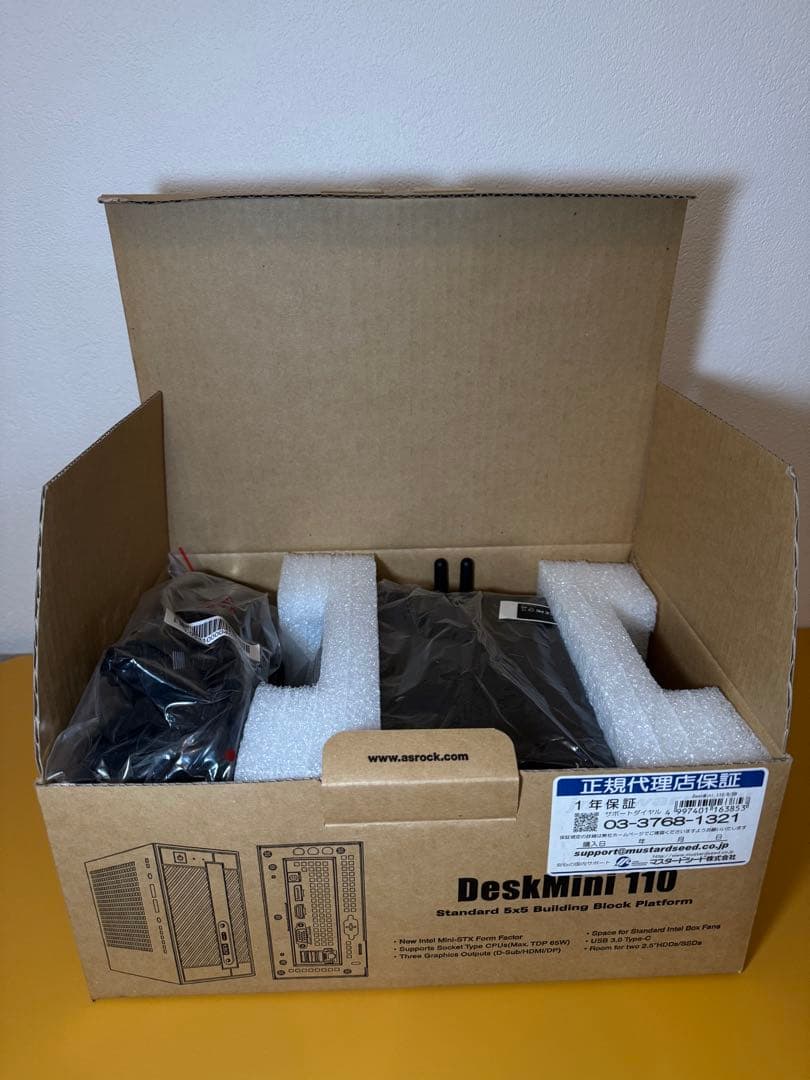 【OS付】ASRock DeskMini 110 Pentium G4600