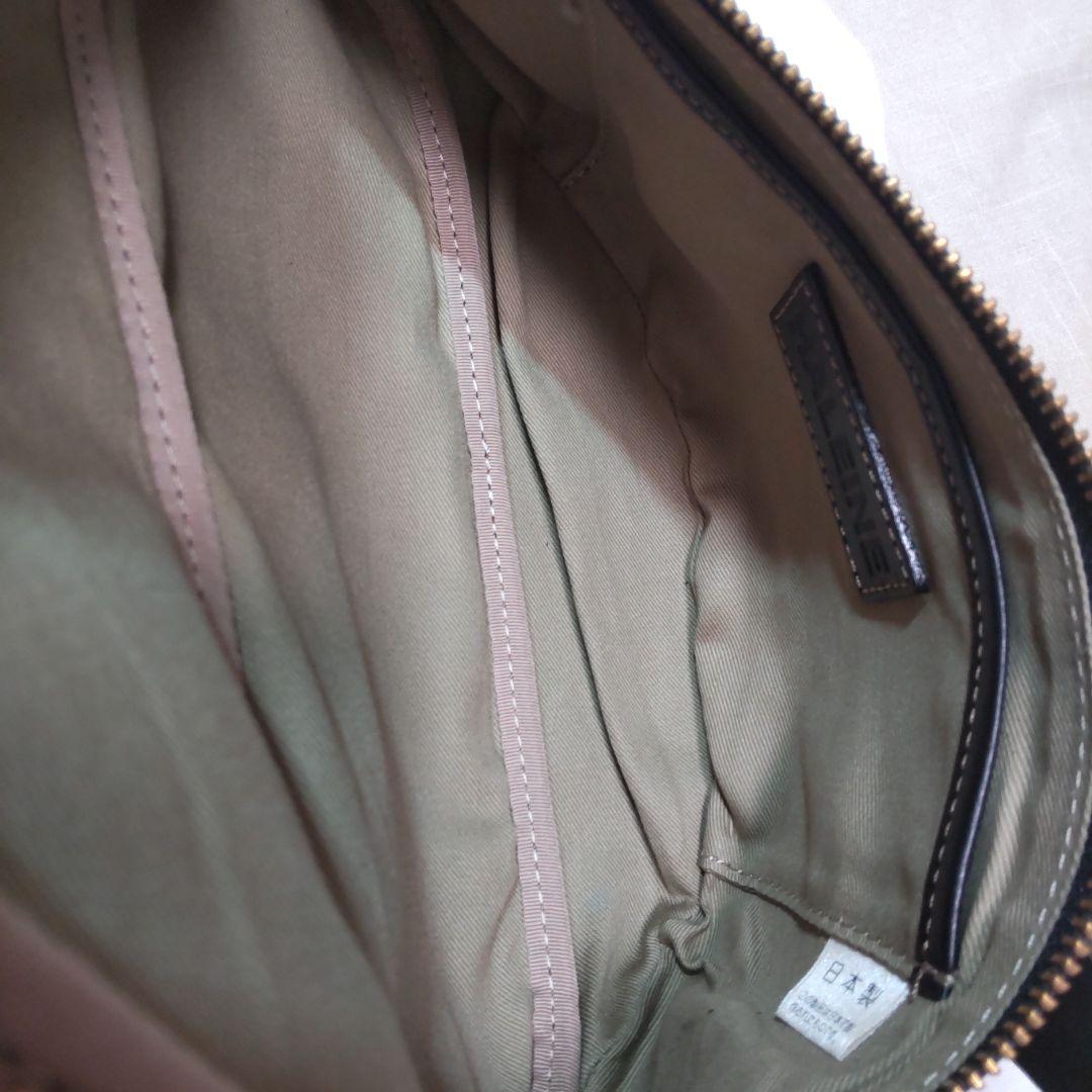 未使用新品　三京商会　HALEINE　牛革　上質ボディバッグ