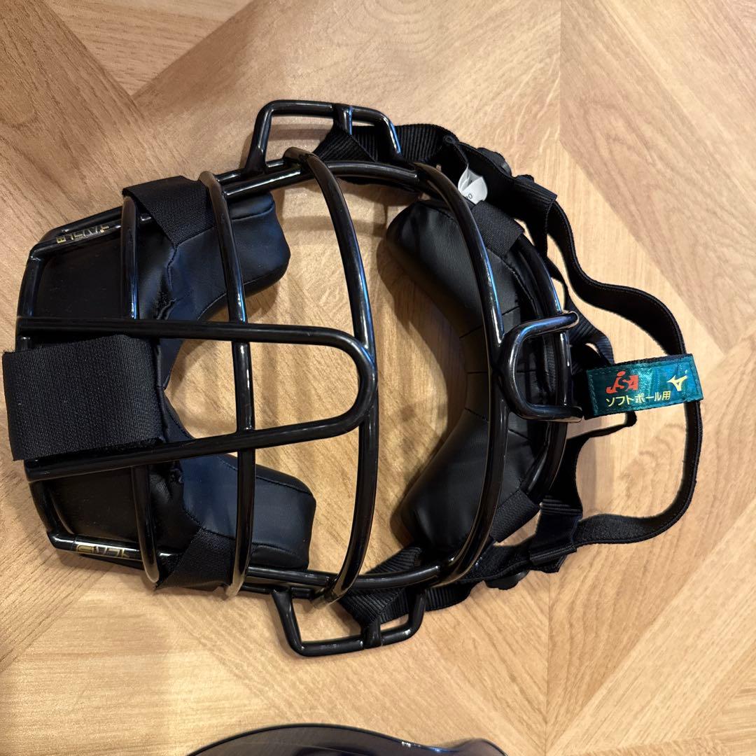 野球、ソフトボール用ヘルメットとマスクセット