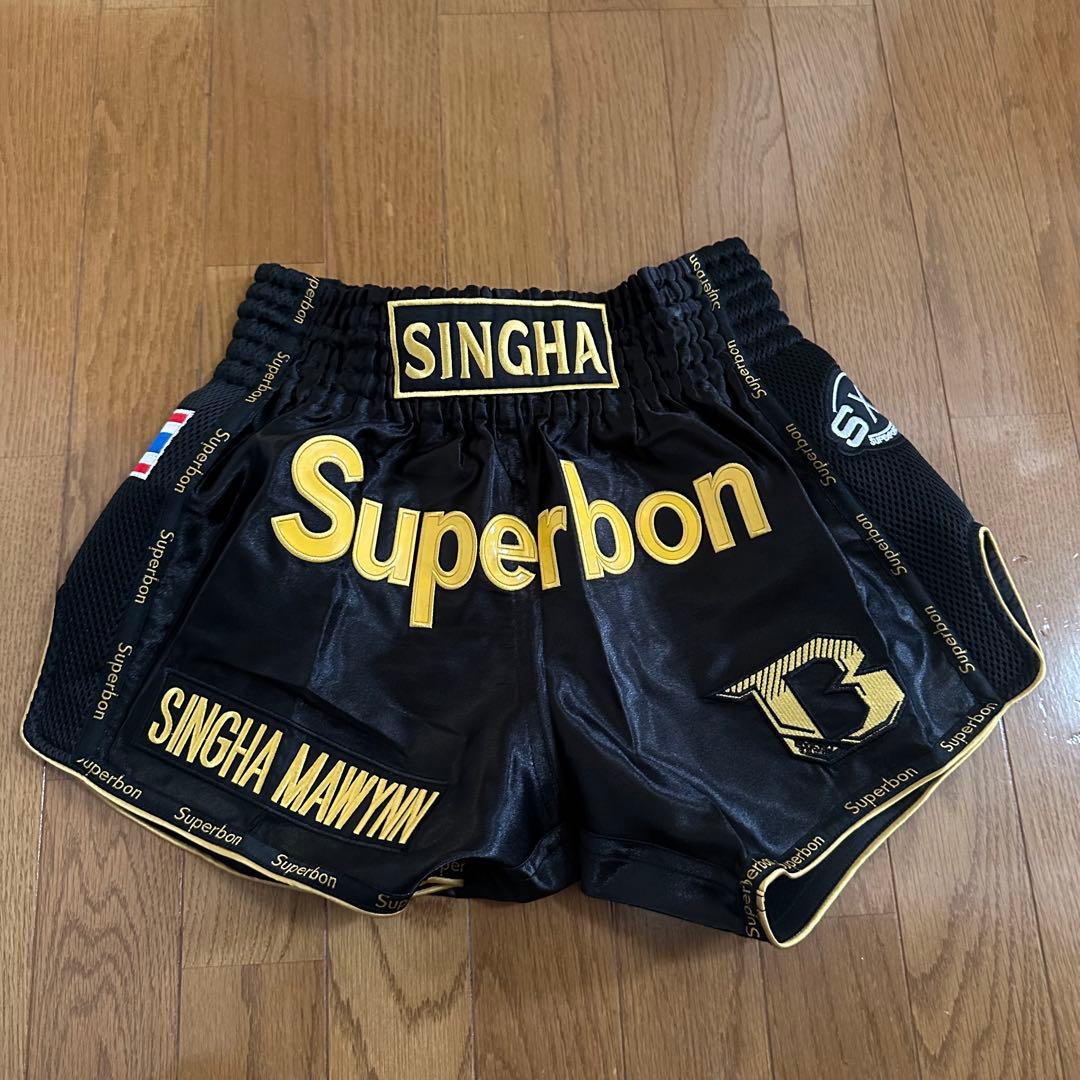 SINGHA スーパーボン ムエタイキックパンツ