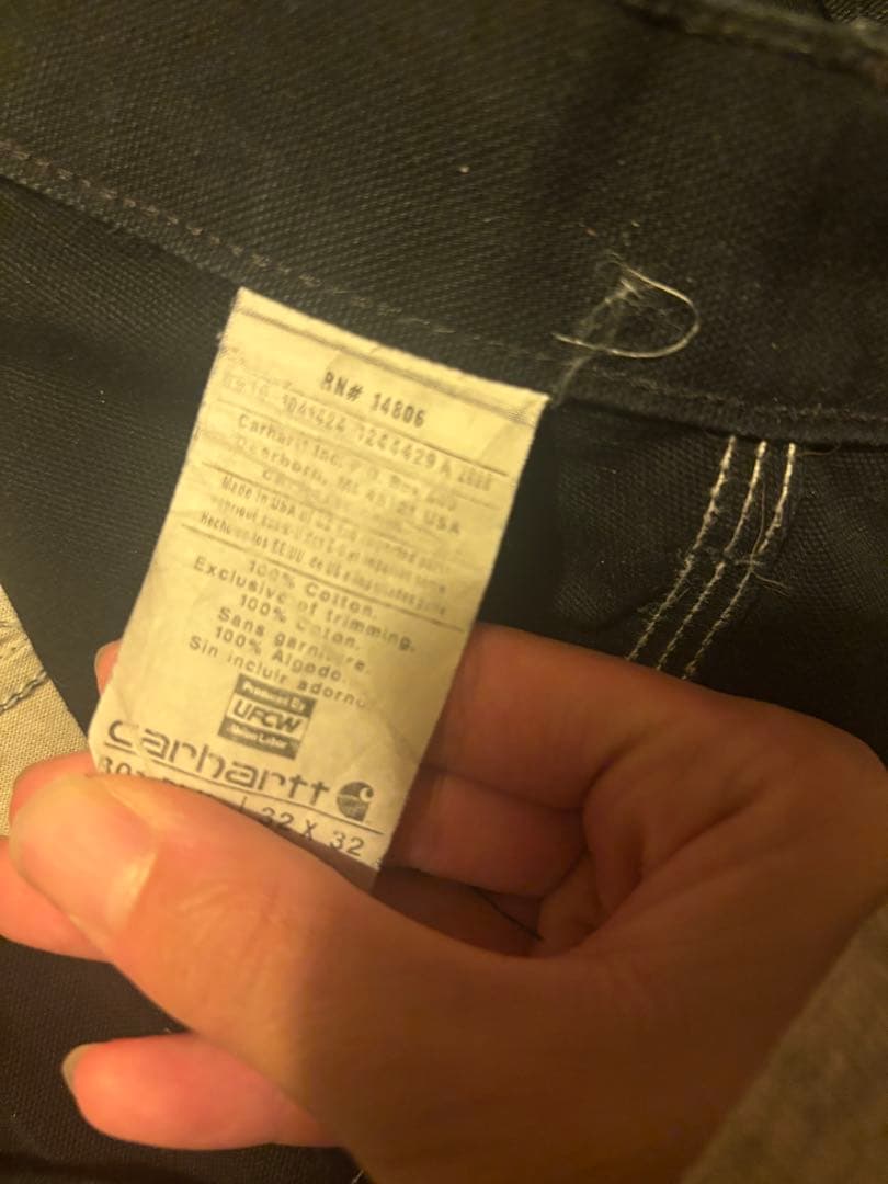Carhartt ダブルニー　usa製 32✖︎32