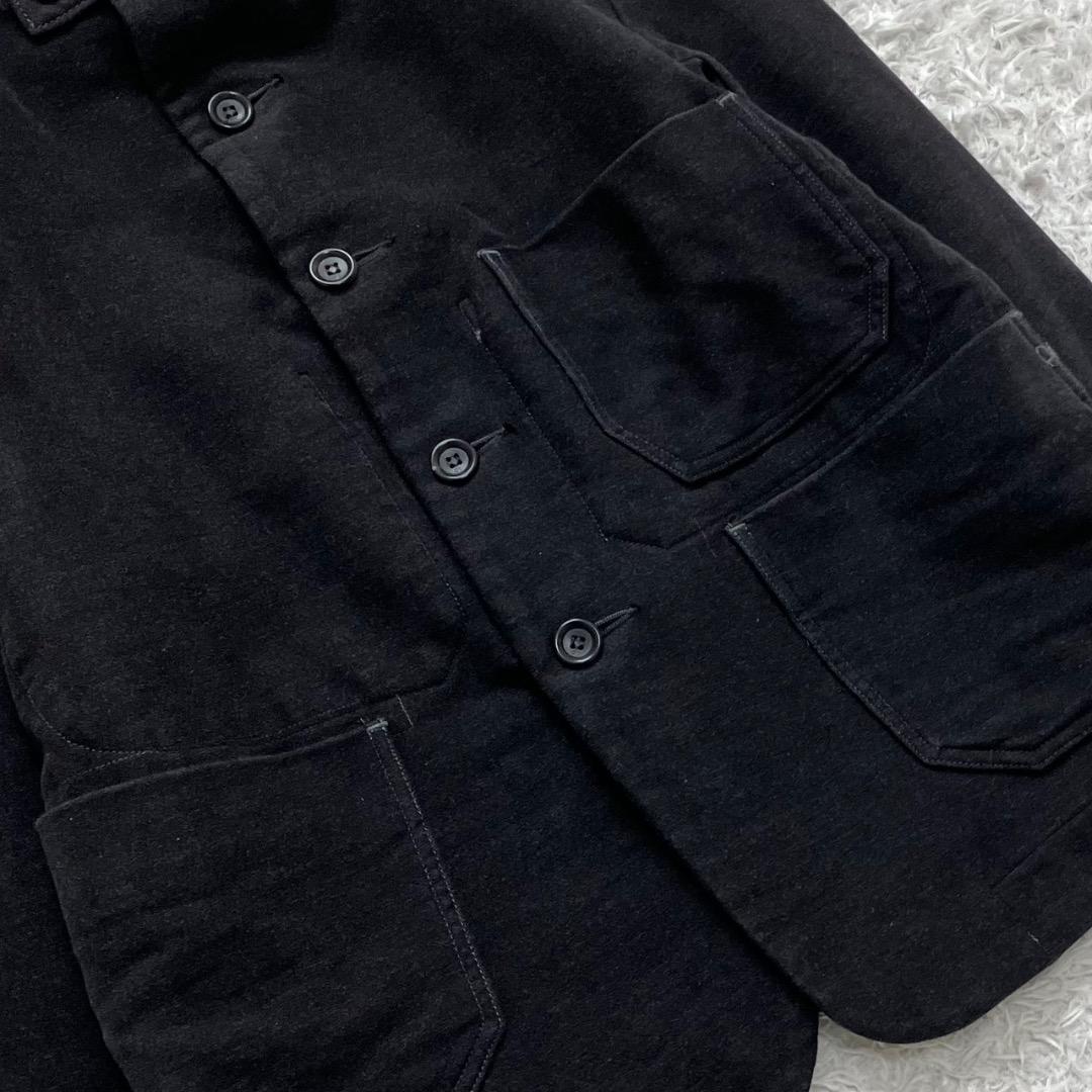 未使用級✨45R 908ALL モールサージカバーオール R刺繍 ブラック 現行