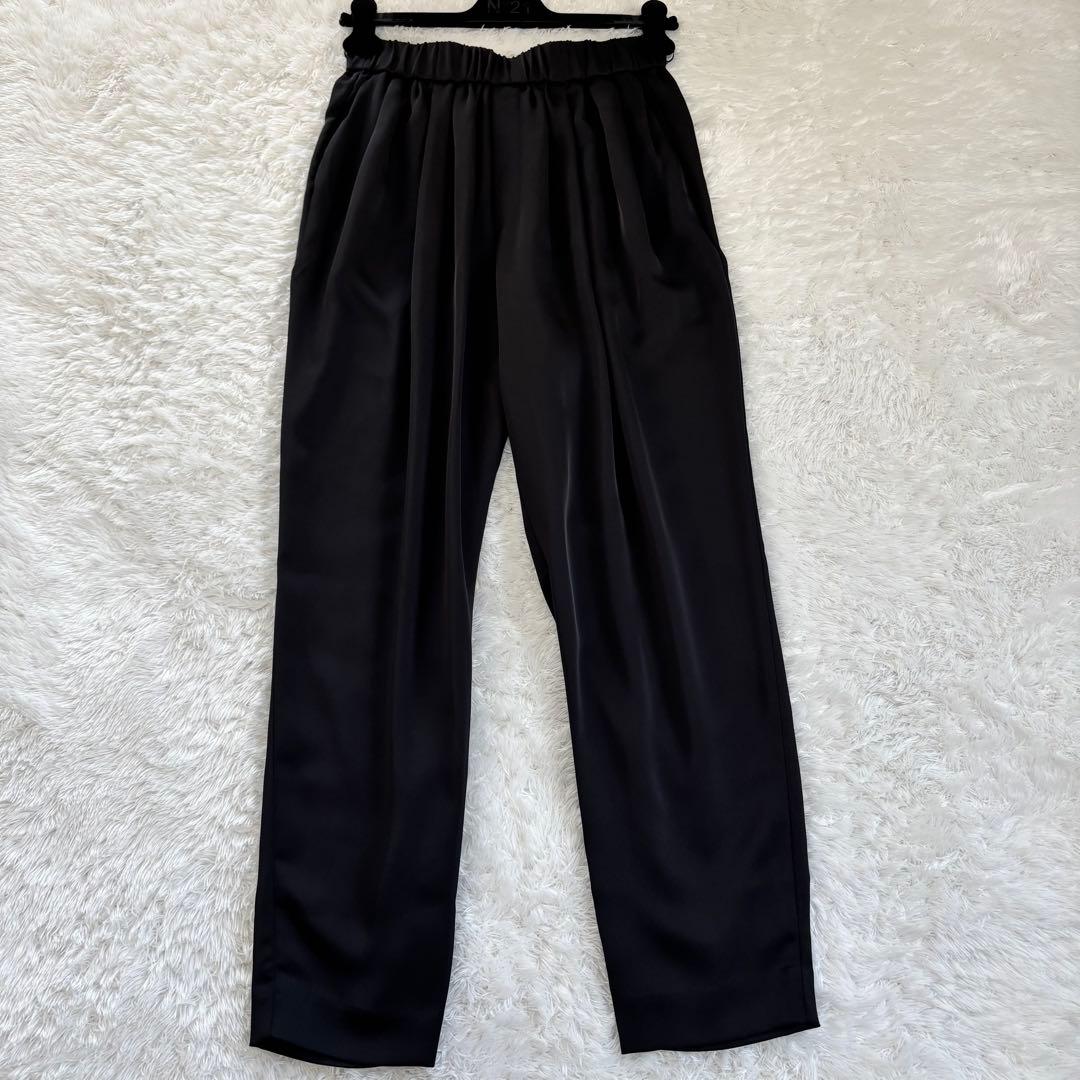 25年　ADORE アドーア　＜20周年記念＞ダルサテンパンツ　ストレートパンツ