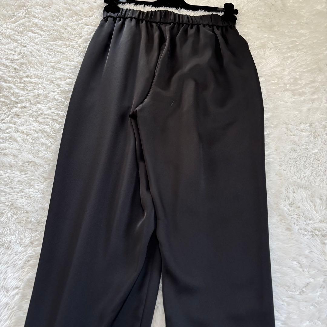 25年　ADORE アドーア　＜20周年記念＞ダルサテンパンツ　ストレートパンツ