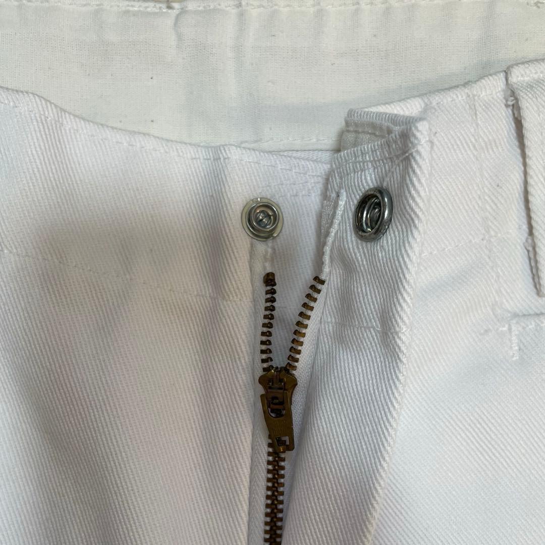 希少 90s USA製 BEN DAVIS フリスコ パンツ ホワイト w33