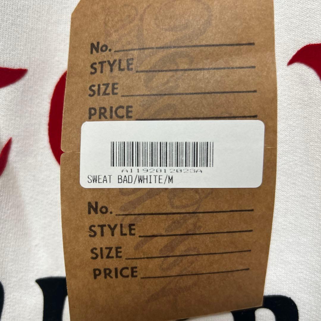 最終値下げ！テンダーロイン SWEAT BAD WHITE M 新品