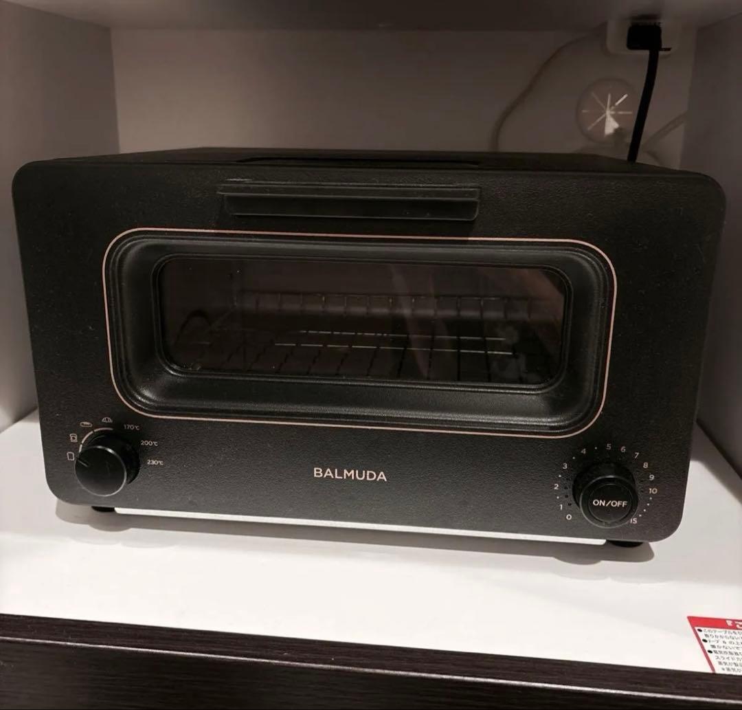 BALMUDA スチームトースター K11A-BK