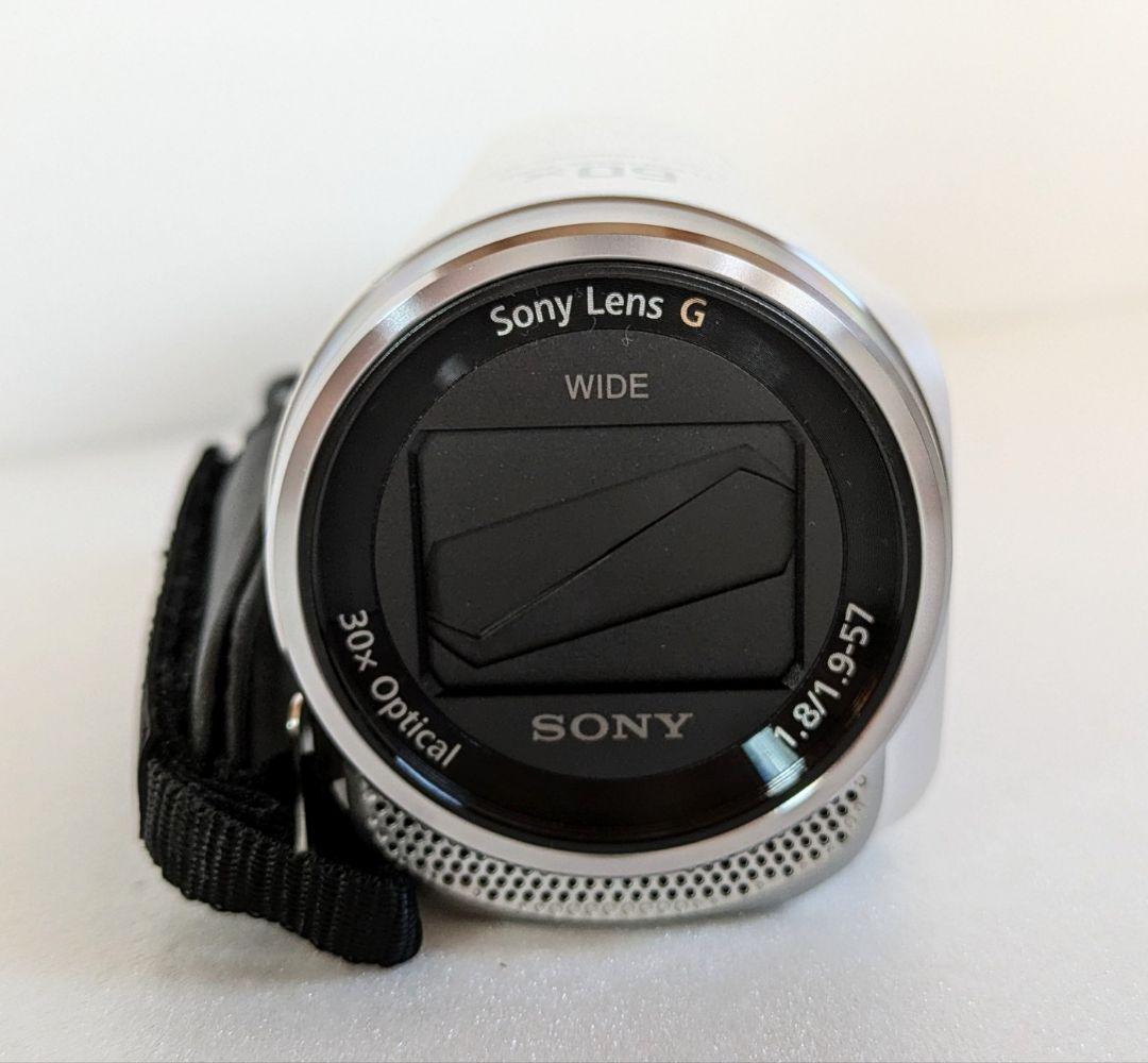 SONY HDR-CX680 ホワイト ビデオカメラ