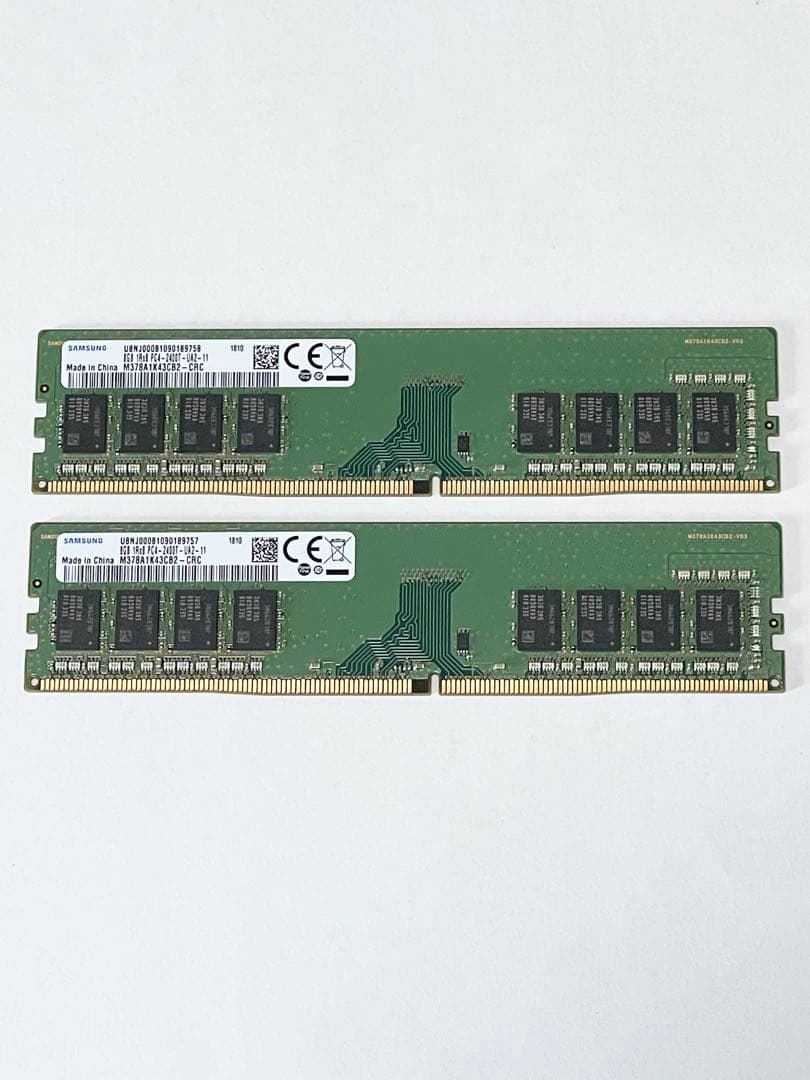 Samsung 8GB PC4-2400T メモリ 8×2(16GB)