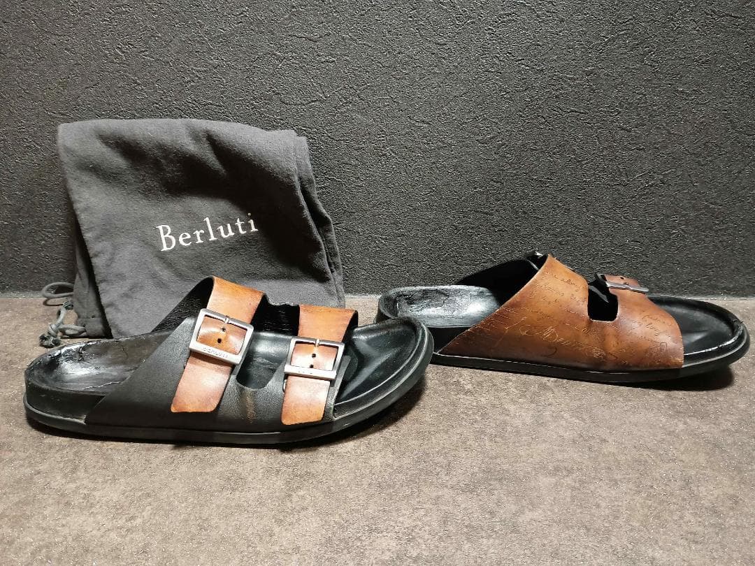 超レア品　BERLUTI ベネチアレザー サンダル